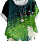 Women's Animal & Floral Print Tunic