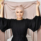 Instant Chiffon Hijab with Magnetic Buckle