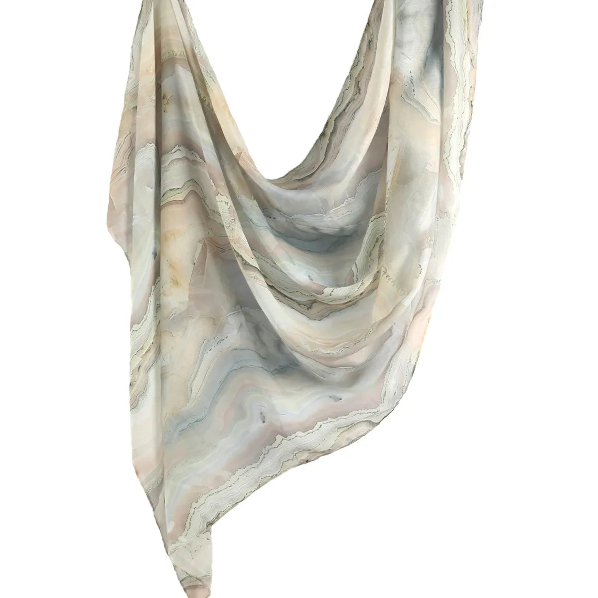 Watercolor Tie-Dye Cotton Hijab