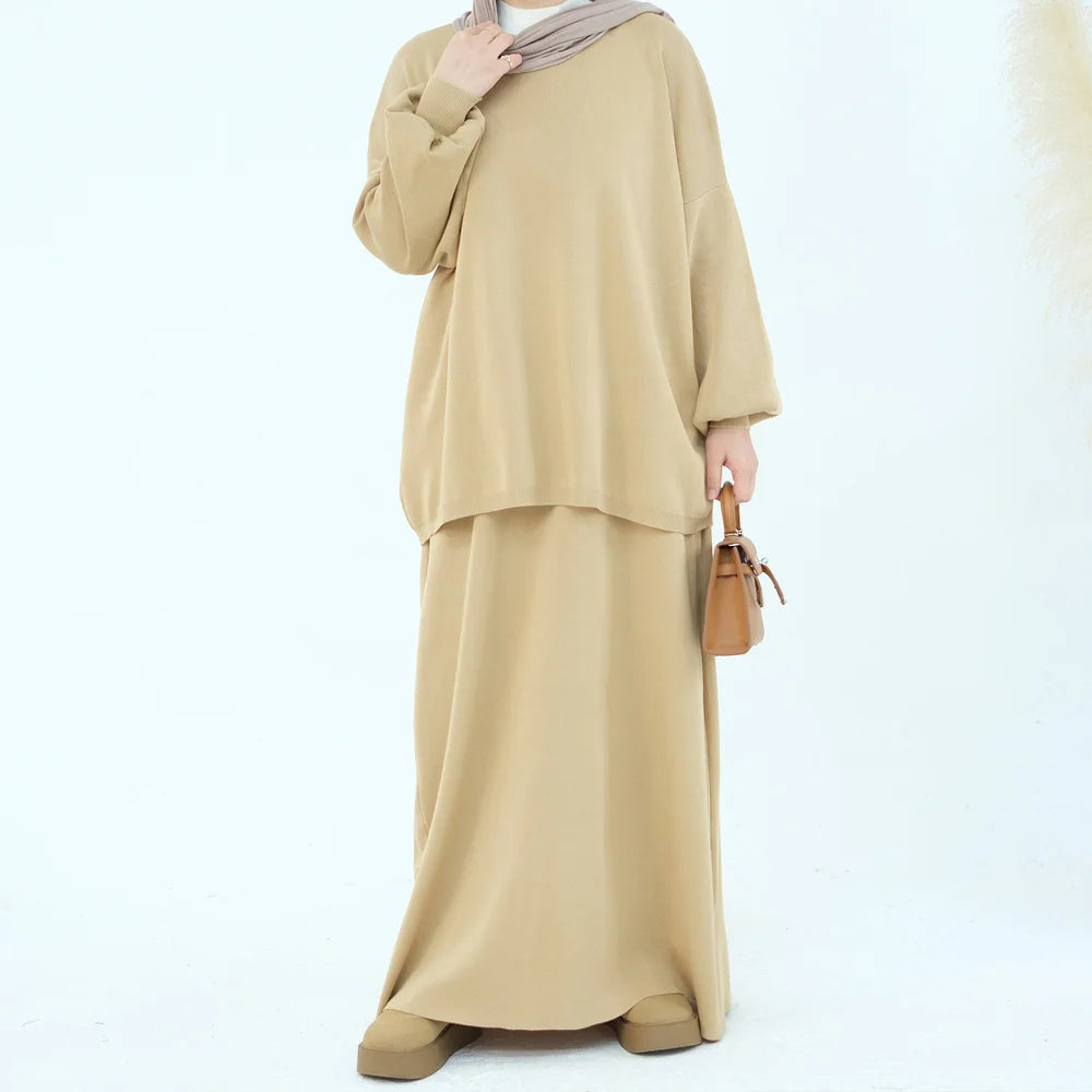 Women's 2-Piece Knit Loungewear Set