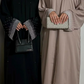 Embroidered Diamond Abaya