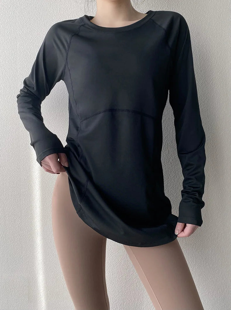 Women's Long Sleeve Yoga Top