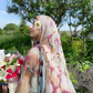 Bohemian Floral Hijab Scarf