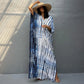 Plus-Size Women's Beach Kaftan Cover-Up
