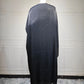 Dubai Diamonds Open-Front Abaya Kaftan