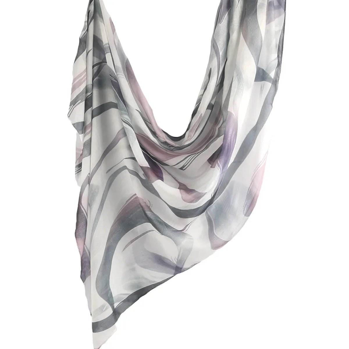 Watercolor Tie-Dye Cotton Hijab