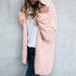 Women's Long Sleeve Hooded Cardigan Coat