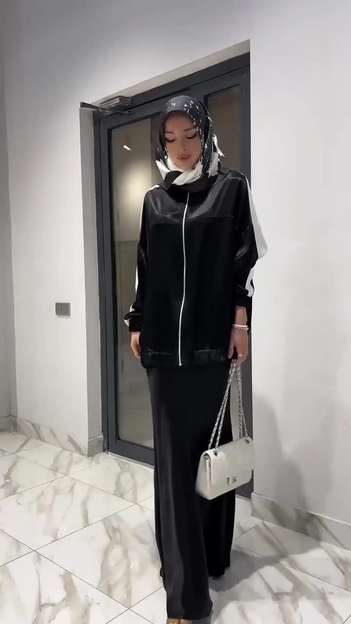 Women's Muslim Jacket & Skirt Set