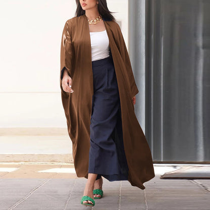 Broadcloth  bat wing abaya