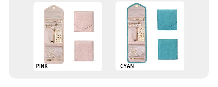 Travel Foldable Jewellery Roll