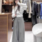 Women's High-Waist Wide-Leg Casual Pants