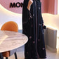 Women's Front-Open Embroidered Abaya Kaftan
