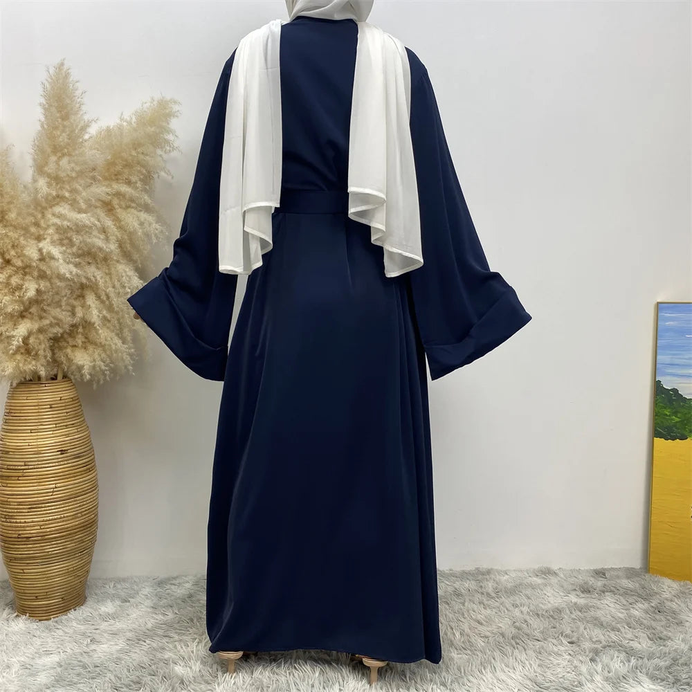 Solid Color Kimono Abaya