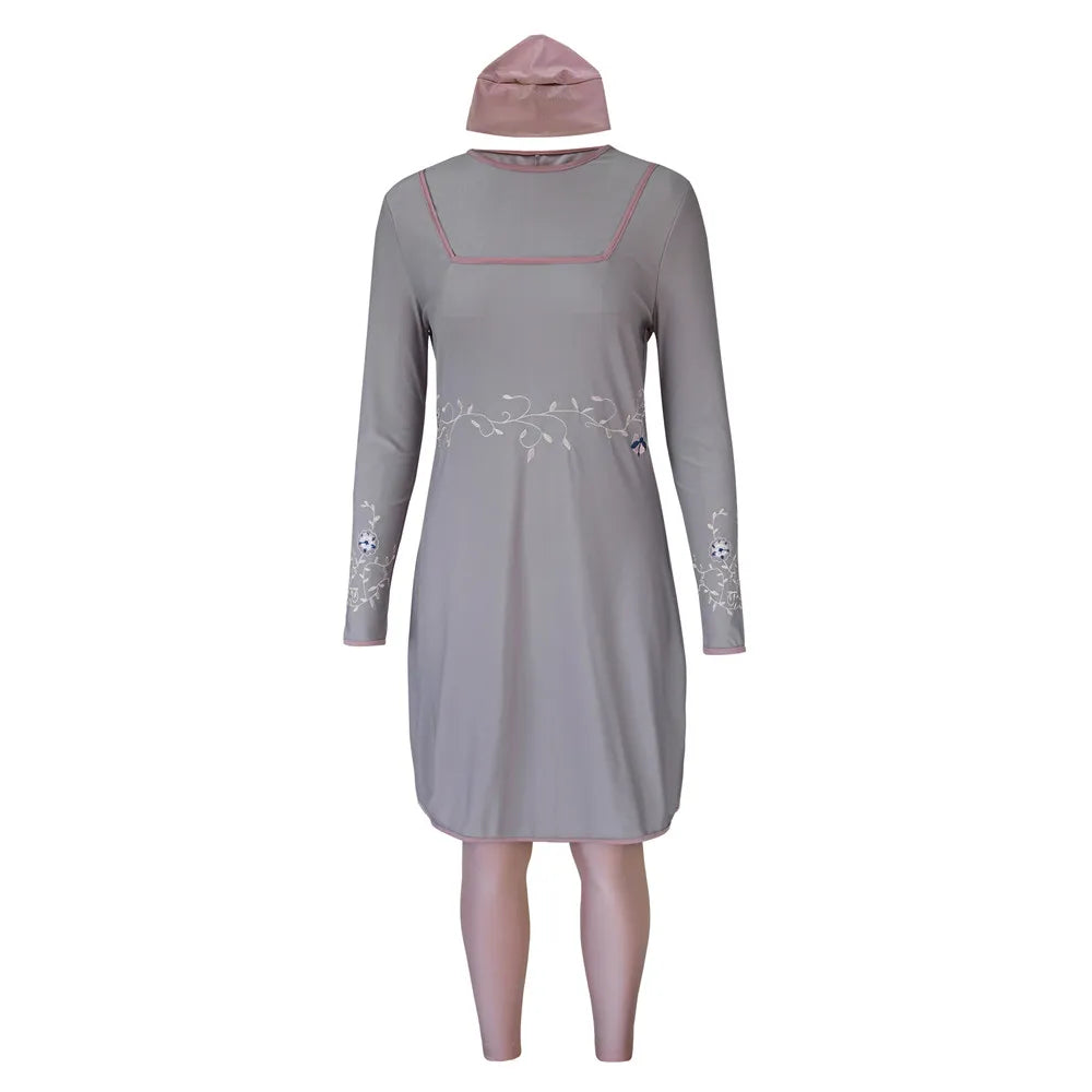 3-Piece Abaya Burkini Set