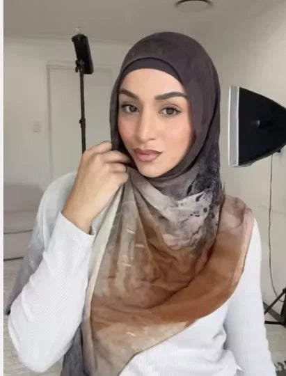 Printed Modal Cotton Hijab