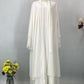 Chiffon Open Abaya Kaftan for Women