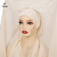 Instant Chiffon Hijab with Magnetic Buckle