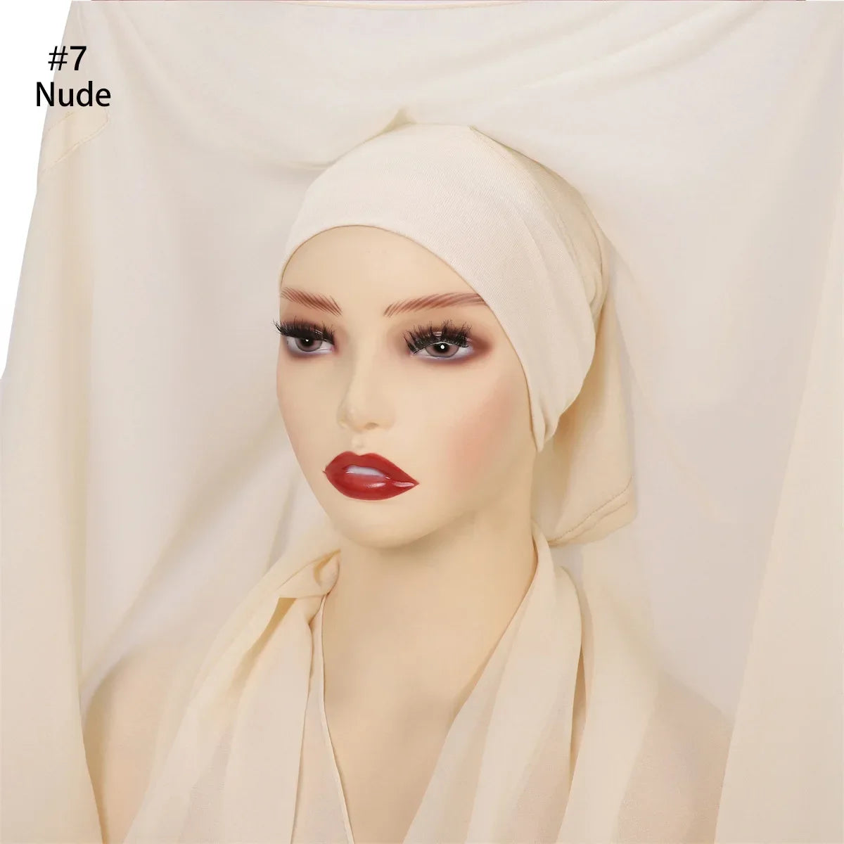 Instant Chiffon Hijab with Magnetic Buckle