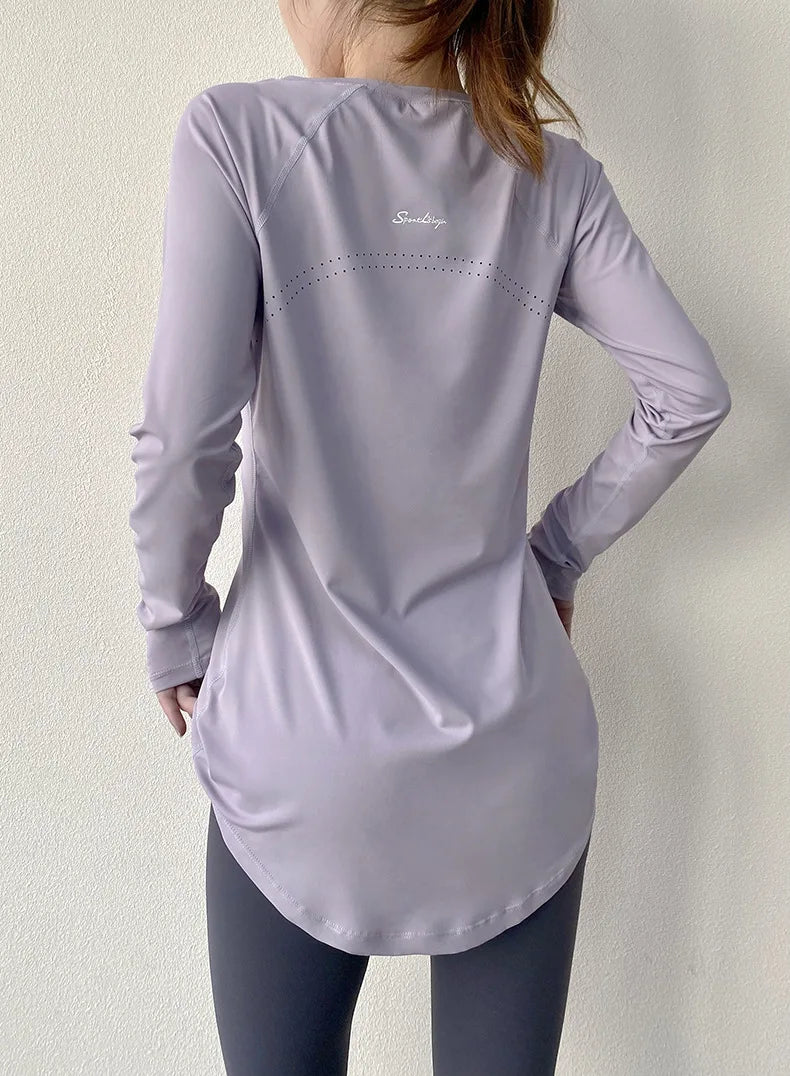 Women's Long Sleeve Yoga Top