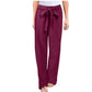 Women's Plus-Size Bow Cotton-Linen Pants