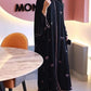 Women's Front-Open Embroidered Abaya Kaftan