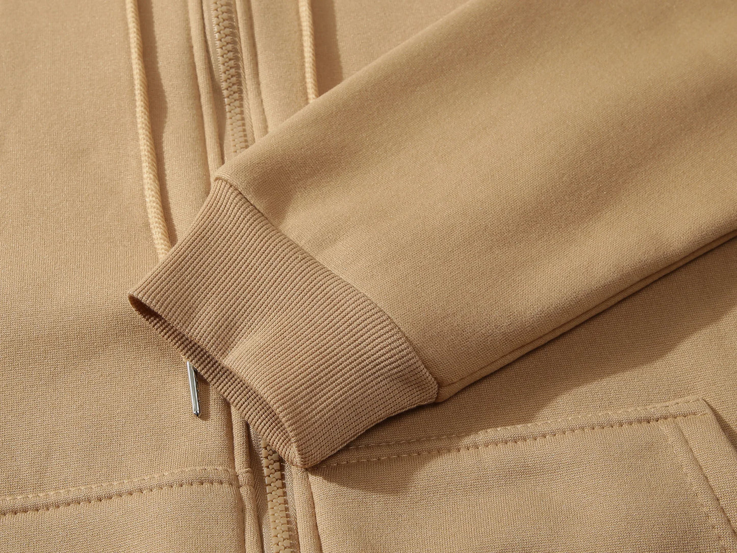 Women's Zip-Up Hooded Sweater Jacket