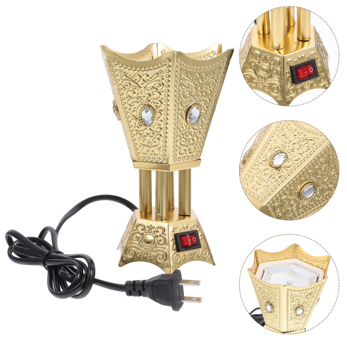 LED Electric Bakhoor Burner