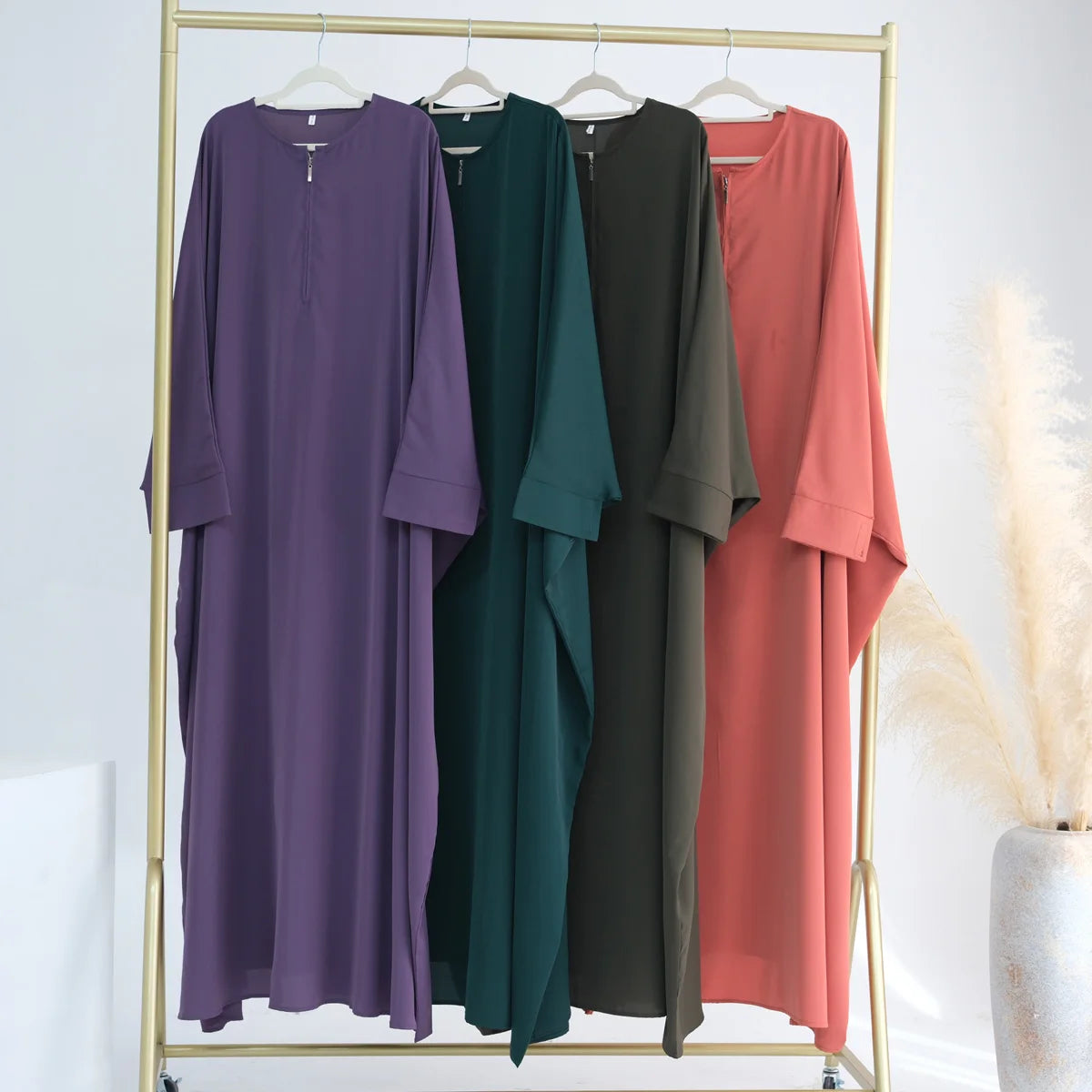 Women's Batwing Sleeve Abaya Dress