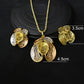 Luxury 18K Gold Plated Jewelry Set