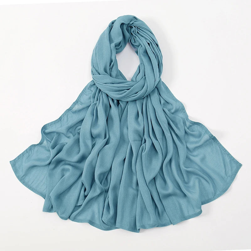 Large Plain Modal Hijab