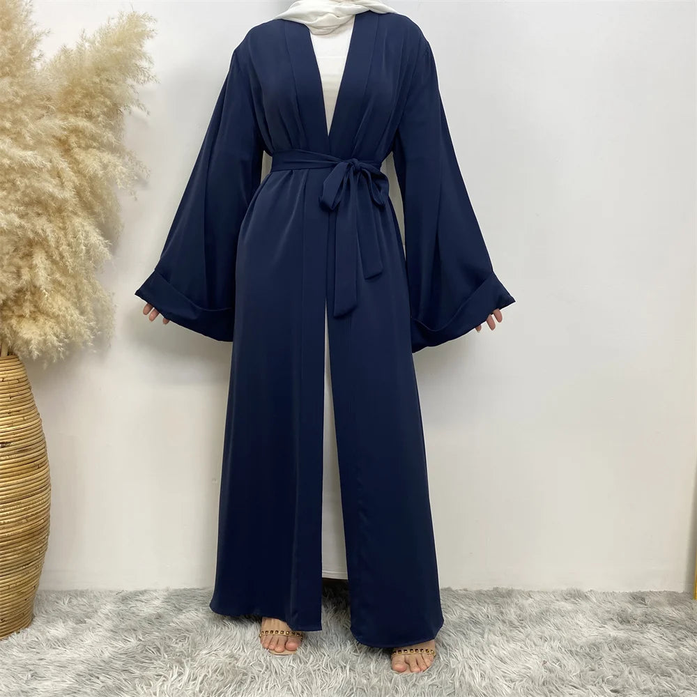 Solid Color Kimono Abaya