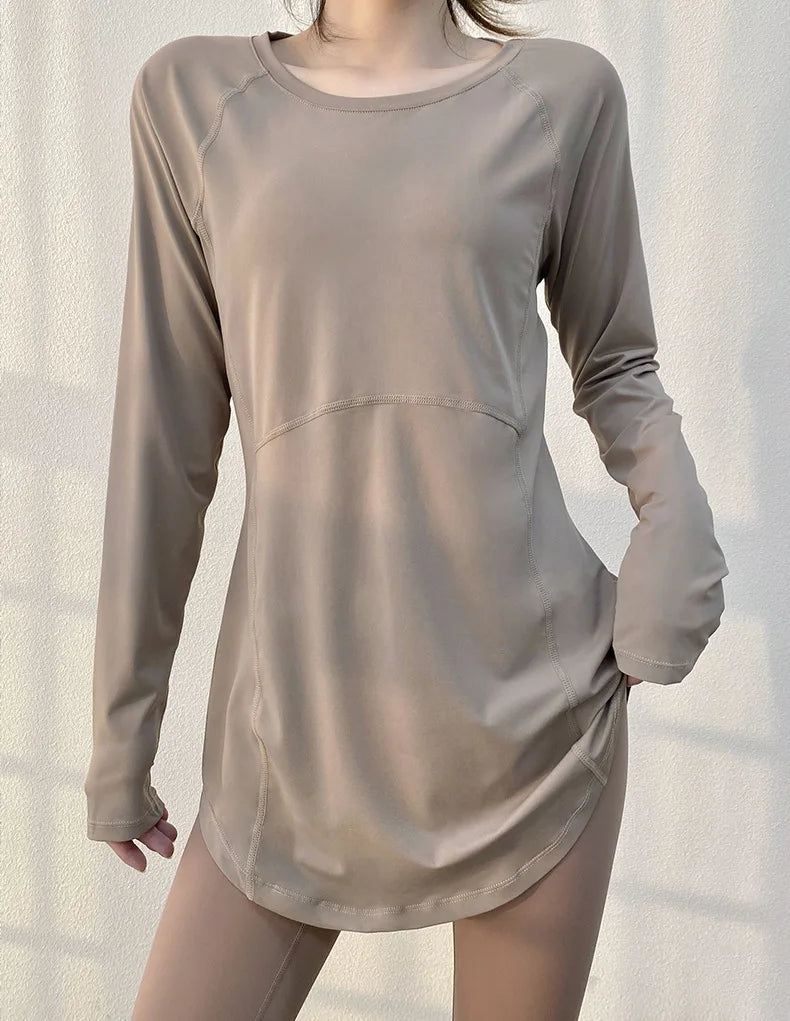 Women's Long Sleeve Yoga Top