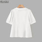 Women's Elegant Puff Sleeve Blouse