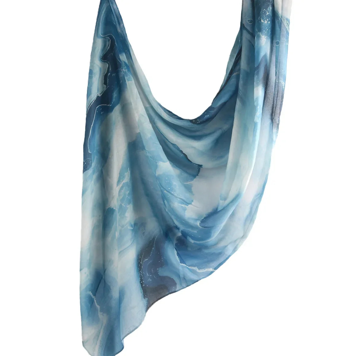 Watercolor Tie-Dye Cotton Hijab