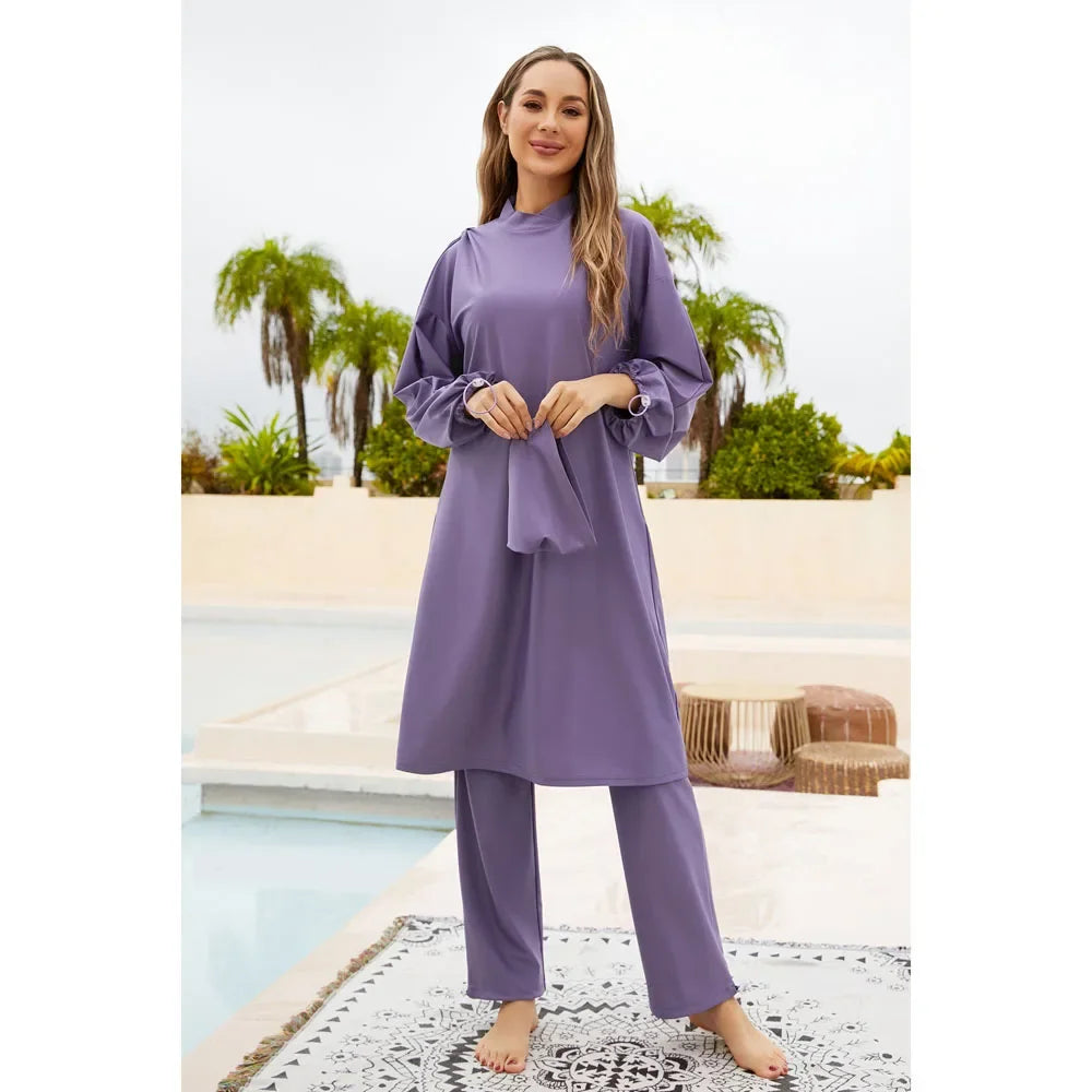 3-Piece Modest Burkini Set