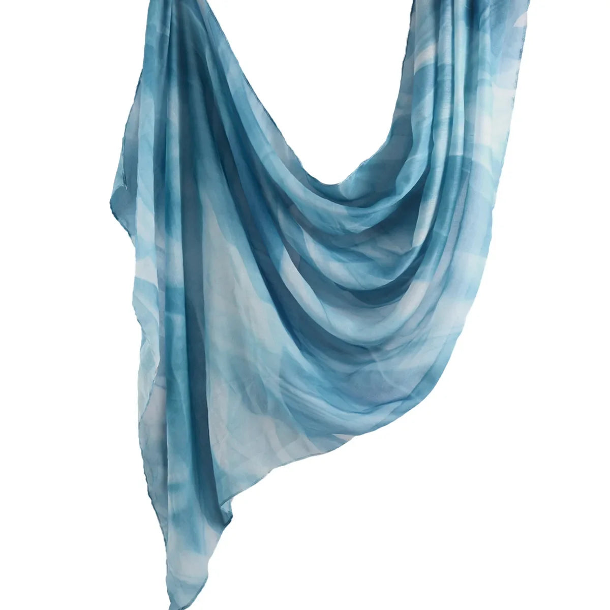 Watercolor Tie-Dye Cotton Hijab