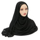 Large Plain Modal Hijab