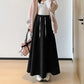 Women's High-Waist Pleated A-Line Skirt