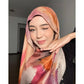 Watercolor Tie-Dye Cotton Hijab