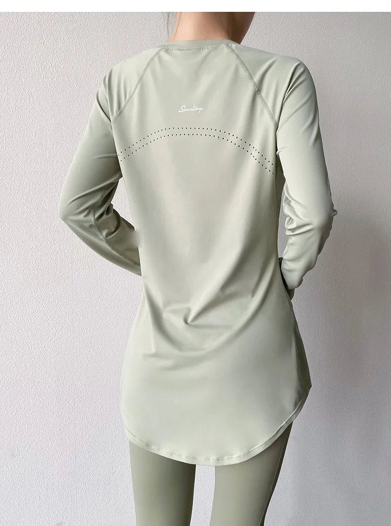 Women's Long Sleeve Yoga Top