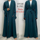 Solid Color Kimono Abaya