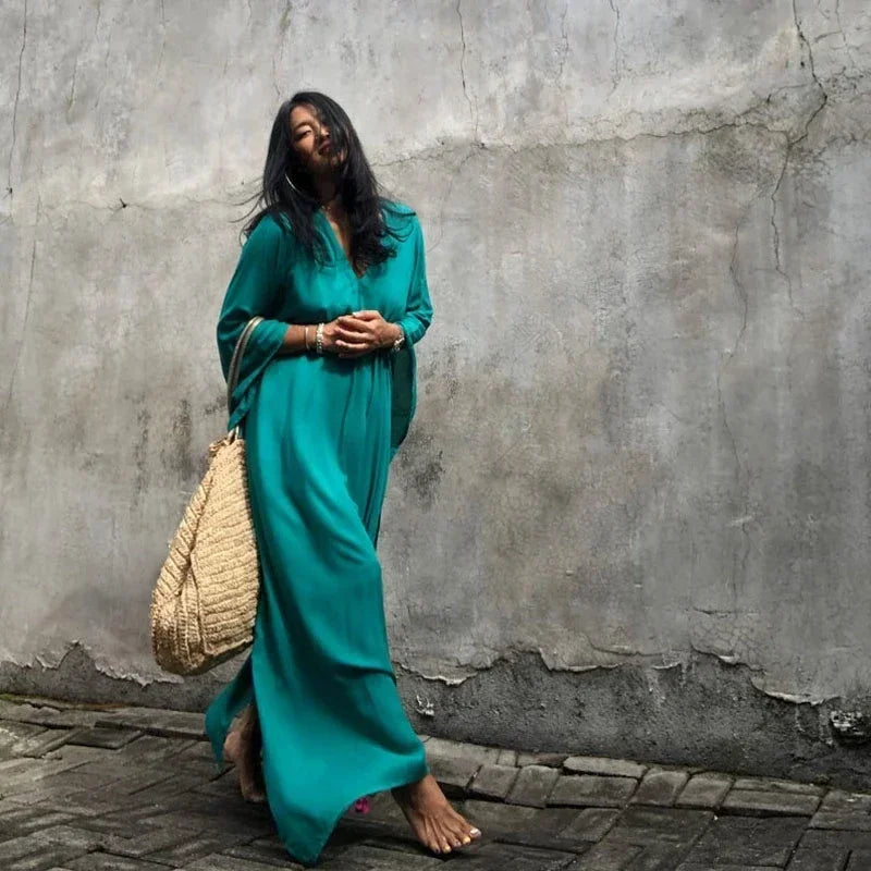 Women's Boho Long Beach Kaftan