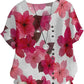 Women's Floral Cotton-Linen Tunic