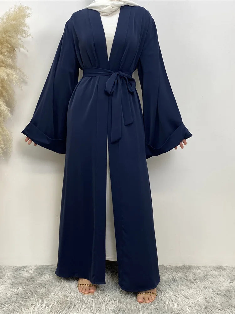 Solid Color Kimono Abaya