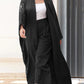 Broadcloth  bat wing abaya