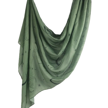 Watercolor Tie-Dye Cotton Hijab