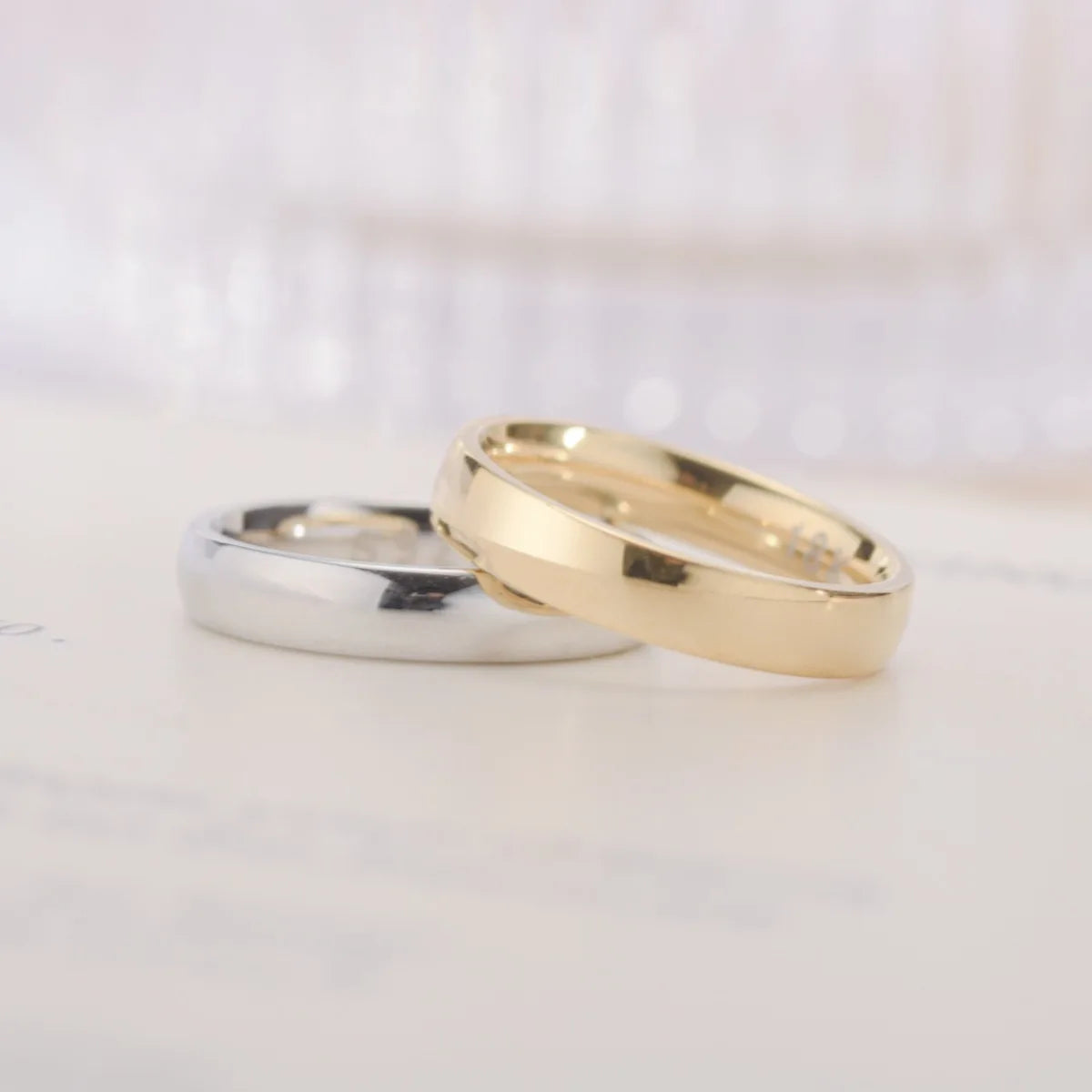 Gold Plated Couple’s Ring