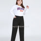 Women's Plus-Size Stretch Black Pants
