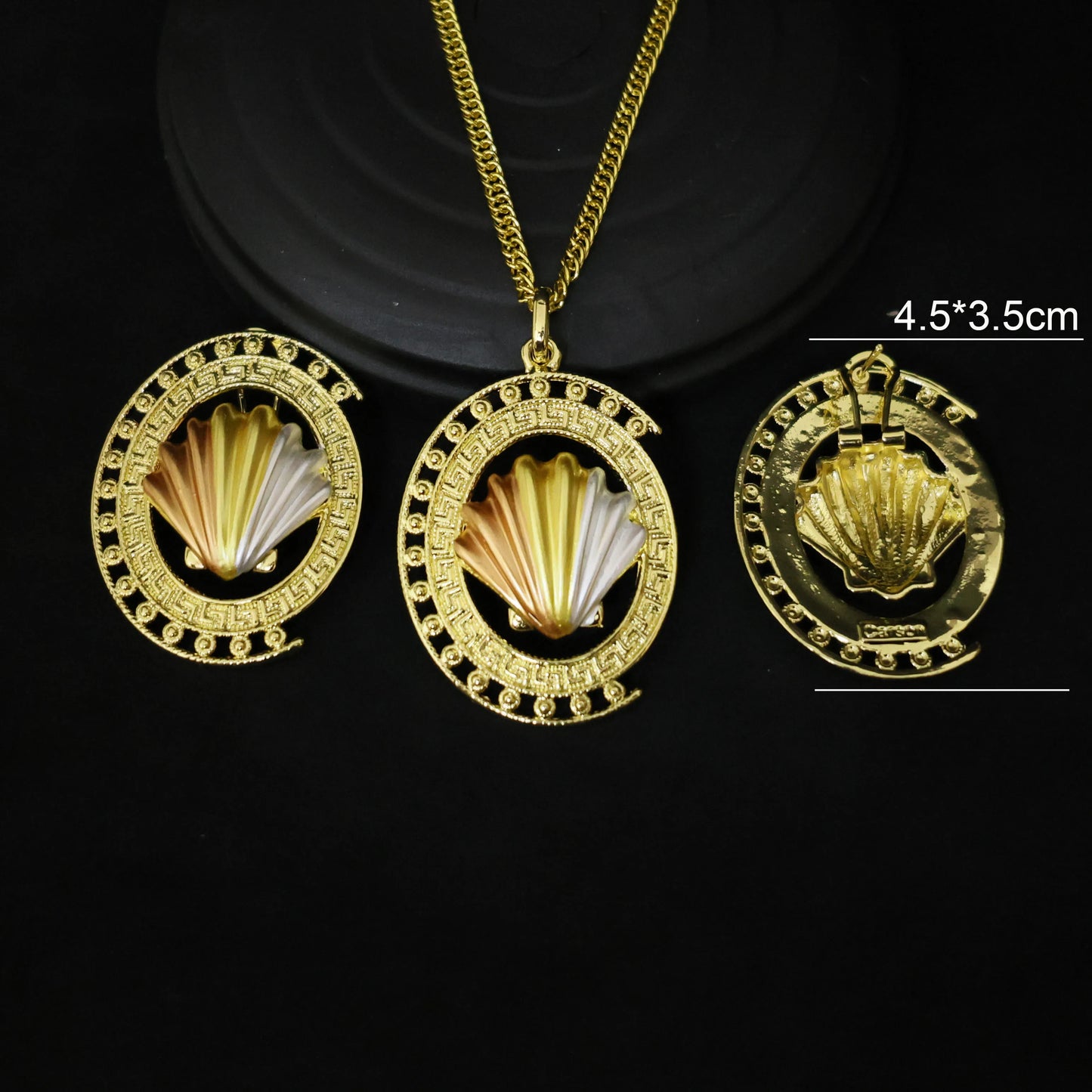 Luxury 18K Gold Plated Jewelry Set