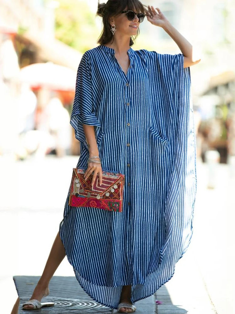 Women's Polyester Beach Cover-Up Dress